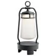 ELSTEAD Lyndon KL-LYNDON-BT-A-BK Portable Bluetooth Speaker Lantern - UK Plug