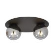EMIBIG 1128/2 LAMPA SUFITOWA SOLAR 2 BLACK/GRAFIT