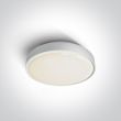 ONE LIGHT 67280E/W Rafti biały plafon E27 IP65 korpus ABS i klosz PC