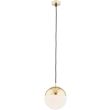 ARGON LIVIA 4029 lampa wisząca 1 pł. większa kolor mosiądz