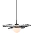 ITALUX Alison MDM-4001/1 BK lampa wisząca