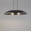 SIGMA 40643 lampa wisząca Gondola M srebrny/czarny