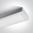 ONE LIGHT 62140RF/W/W Megkla biały plafon LED IP40 3000K 40W