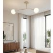 EMIBIG 1685/2 PREGOS 2 MOKKA OPAL LAMPA SUFITOWA
