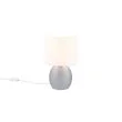 TRIO VELA 517900111 LAMPA STOŁOWA szary i odcienie szarości