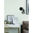 OPEN DESIGN OR81411 Bao Parette Nero Fume