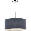 DAR ZAR1739 ZARAGOZA 3LT PENDANT 60CM GREY