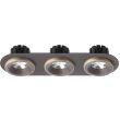 RENDL R13247 SHARM R III wpuszczana brązowa/perłowo-złota 230V LED 3x10W 24° 3000K