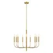ELSTEAD Brianna FE-BRIANNA9-BB 9 Light Chandelier - Burnished Brass
