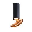 CANDELLUX 2277110 TUBA LAMPA SUFITOWA 1X15W GU10 6/20 ZŁOTY+CZARNY