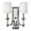 ELSTEAD SUSSEX HK/SUSSEX2 2Lt Wall Light