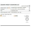 AZZARDO AZ2740 Adamo Midst Diamond (gold)