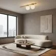EMIBIG 1715/2 FIT 2 MOKKA OPAL Lampa sufitowa