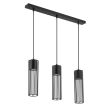 SIGMA 33453 FOBIA 3 lampa wisząca prosty czarny