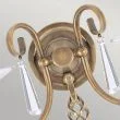 ELSTEAD AEGEAN AG2 AGED BRASS 2Lt Wall Light