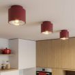 EMIBIG 1697/1 NANO 1 BURGUNDY Lampa sufitowa
