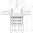 CANDELLUX 2245150 SK-64 CH/WH MR16 CHROM OPR. STROP. DEKORACYJNA MR16 50W
