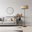EMIBIG 1654/LP1 ECO LP1 BL RATTAN LAMPA PODŁOGOWA