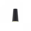 RENDL R11370 CONNY 15/30 abażur do lampy stołowej Polycotton czarna/miedziana folia max. 23W