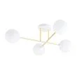 EMIBIG 1234/4 LAMPA SUFITOWA MAGNUM 4 WH OPAL