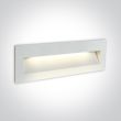 ONE LIGHT 68068C/W/W Lapas 2 biały wpust ścienny LED 3000K 6W IP65