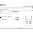 AZZARDO AZ2820 Brant 2 (white)