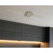 CANDELLUX A0018-160 NAKSOS LAMPA WISZĄCA PLAFON 110X22 40W LED SATYNA NIKIEL 4000K APETI