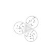 TRIO 642110331 GROOVY lampa sufitowa nowoczesna ledowa