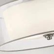 ELSTEAD Lacey KL-LACEY-SFM-AP 4 Light Semi-Flush Mount - Antique Pewter