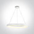 ONE LIGHT 63114/W/W Vitoli biała oprawa wisząca LED 3000K 40W