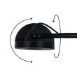 MOOSEE MSE1501100211 MOOSEE lampa ścienna GEAR czarna