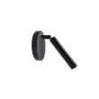 ANTIGO Kinkiet Kosame K3 - Czarny (110 mm) 4054