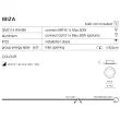 AZZARDO GM2114-WH-BK / AZ1361 Ibiza (white/black) Oczko sufitowe