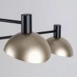 SIGMA 40567 ARTIS 3 lampa wisząca czarny/złoty