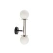 SIGMA 40768 DAISY 2 kinkiet srebrny/biały