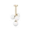 SIGMA 40777 PERLA LUX 4 plafon biały