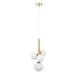 SIGMA 40780 PERLA LUX 4 lampa wisząca biały