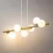 SIGMA 40796 AVOLA lampa wisząca kulki 7 złote/białe
