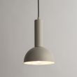 SIGMA 40804 VITRUM lampa wisząca kopuła S szary beż