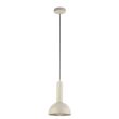 SIGMA 40804 VITRUM lampa wisząca kopuła S szary beż