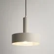 SIGMA 40807 VITRUM lampa wisząca okrąg szary beż