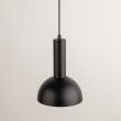 SIGMA 40808 VITRUM lampa wisząca kopuła S czarny