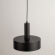 SIGMA 40811 VITRUM lampa wisząca okrąg czarny