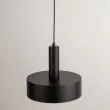 SIGMA 40811 VITRUM lampa wisząca okrąg czarny