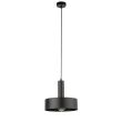 SIGMA 40811 VITRUM lampa wisząca okrąg czarny