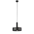 SIGMA 40811 VITRUM lampa wisząca okrąg czarny