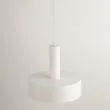 SIGMA 40815 VITRUM lampa wisząca okrąg biały