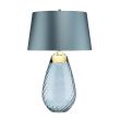 ELSTEAD Lena LENA-TL-L-BLUE 2 Light Large Blue Table Lamp
