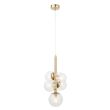 SIGMA 40857 PERLA LUX 5 lamap wisząca transparentny