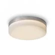 RENDL R12197 AWE 33 sufitowa szkło opalowe/nikiel mat 230V LED 21W IP44 3000K